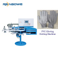 Rainbowe sock dotting with pvc and silicone two function machine